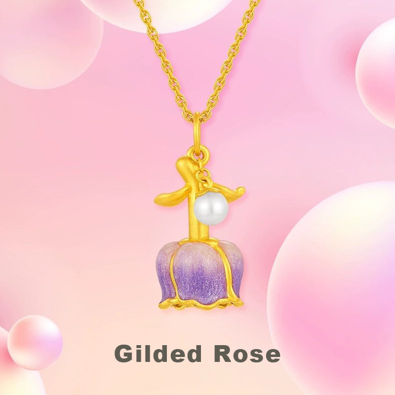 LOVILDS™Blooming Rose Necklace - Change Colors with your Mood!