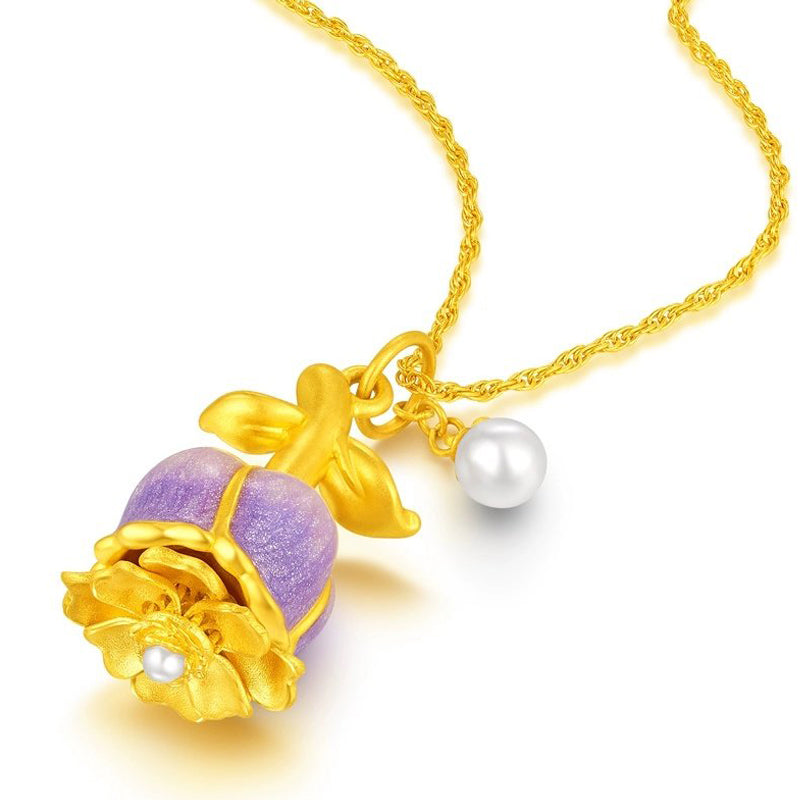LOVILDS™Blooming Rose Necklace - Change Colors with your Mood!