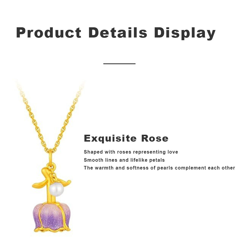 LOVILDS™Blooming Rose Necklace - Change Colors with your Mood!