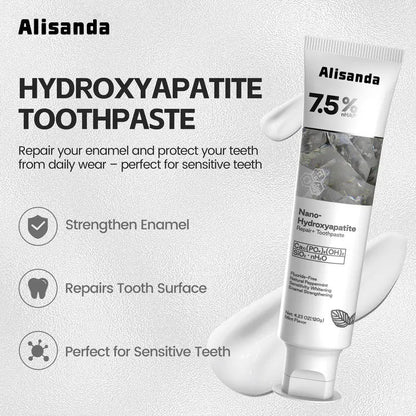 Last day buy one get one free🔥Alisanda 7.5% nHAP Nano-Hydroxyapatite Repair &Protect Toothpas