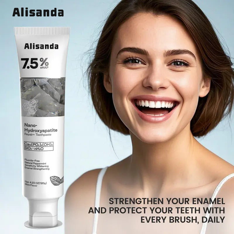 Last day buy one get one free🔥Alisanda 7.5% nHAP Nano-Hydroxyapatite Repair &Protect Toothpas